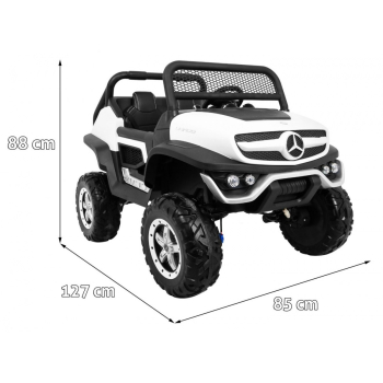 Pojazd Mercedes BENZ UNIMOG Biały